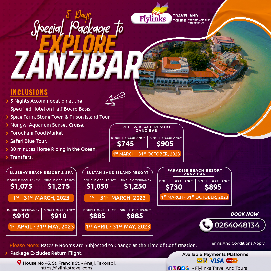 Zanzibar Package